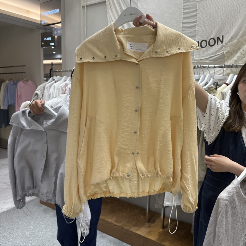 AFTERNOON韓國東大門直郵女士新款26春夏職業休閑推薦夾克AFTERNOON夾克圖色2