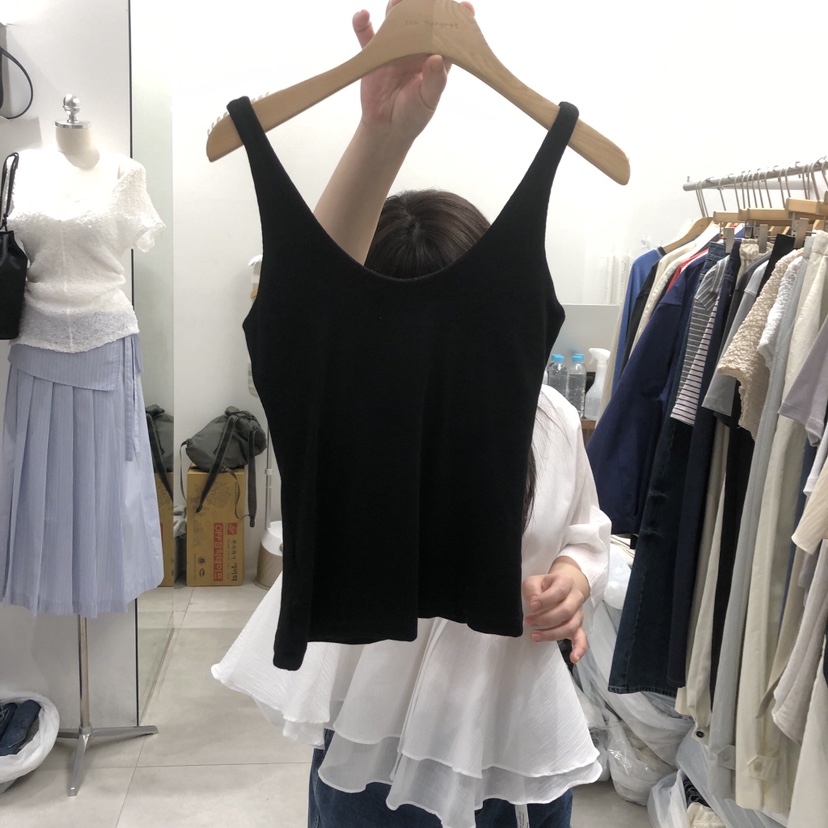 ANN MARGRET韓國直郵實拍女裝新品26春夏吊帶背心GRETA.Y吊帶/背心