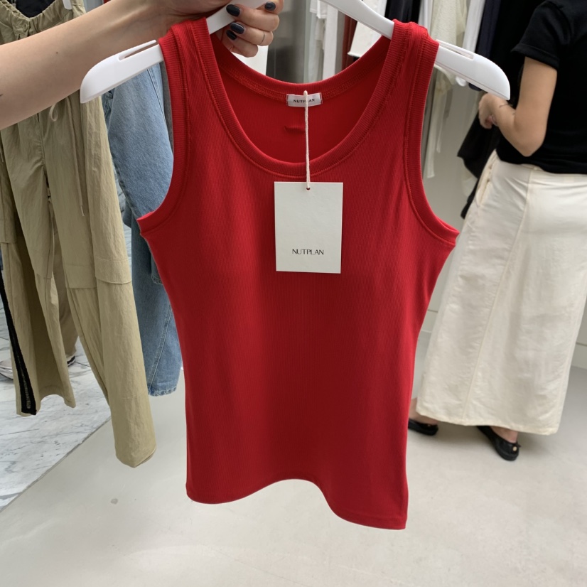 NUTPLAN韓國直郵女士新品休閑26春夏職業人氣吊帶背心高腰NUTPLAN吊帶/背心圖色4