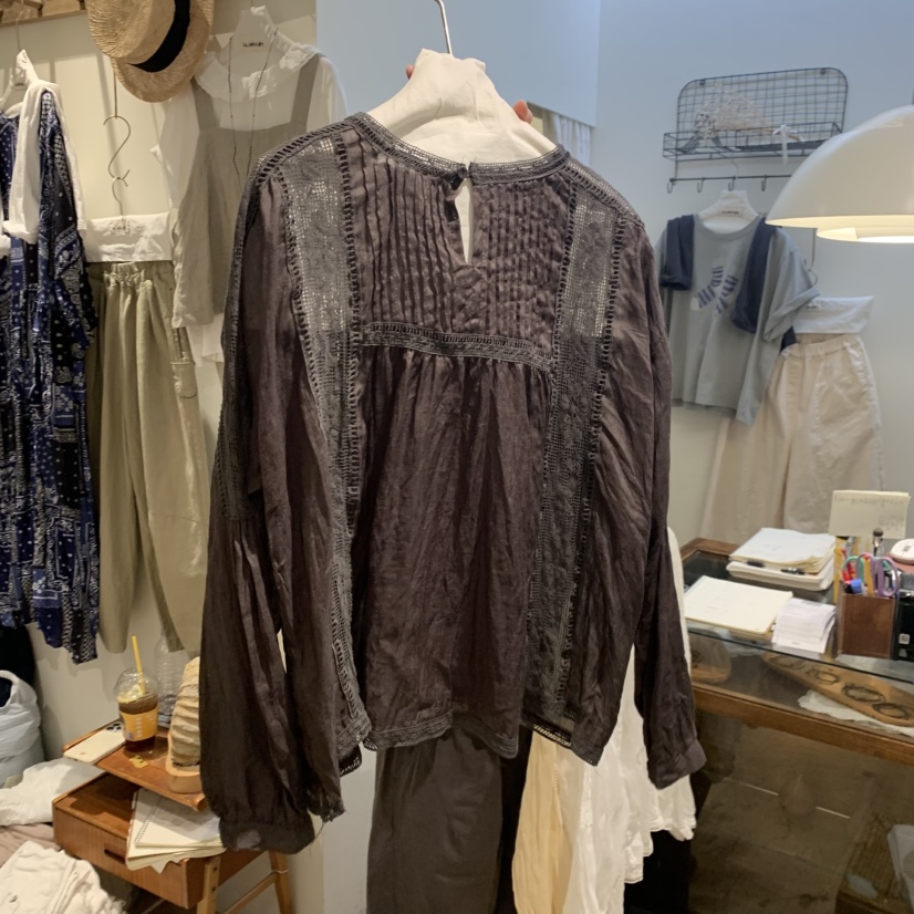 LE JARDINET韓國東大門代購女士新品推薦休閑襯衫蕾絲衫LE JARDINET襯衫/蕾絲衫