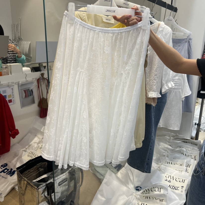 RUMIRU/AWEAR韓國直郵實拍女士新品人氣半身裙中短裙不含腰帶awear/RUMIRU半身裙/中短裙圖色2