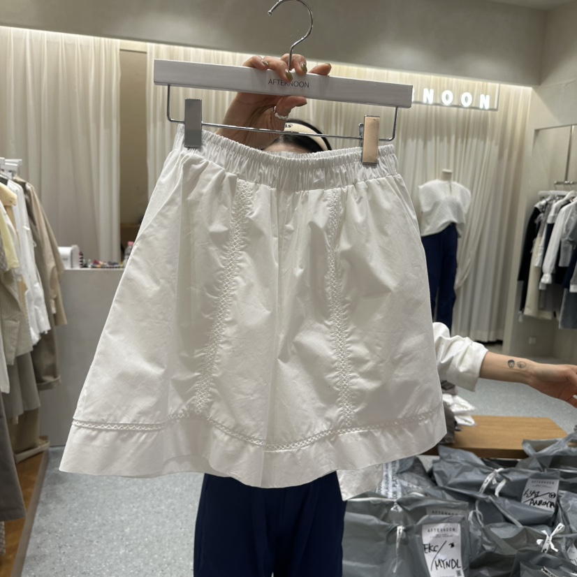 AFTERNOON韓國直郵女裝新品時尚休閑推薦職業人氣26春夏短褲AFTERNOON短褲圖色1