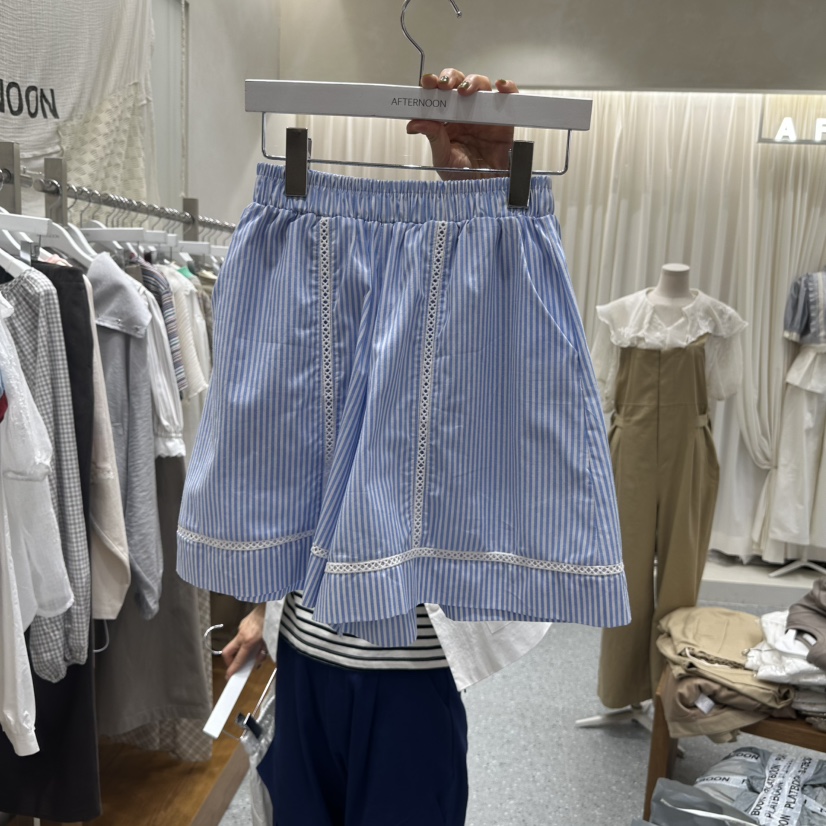 AFTERNOON韓國直郵女裝新品時尚休閑推薦職業人氣26春夏短褲AFTERNOON短褲圖色2