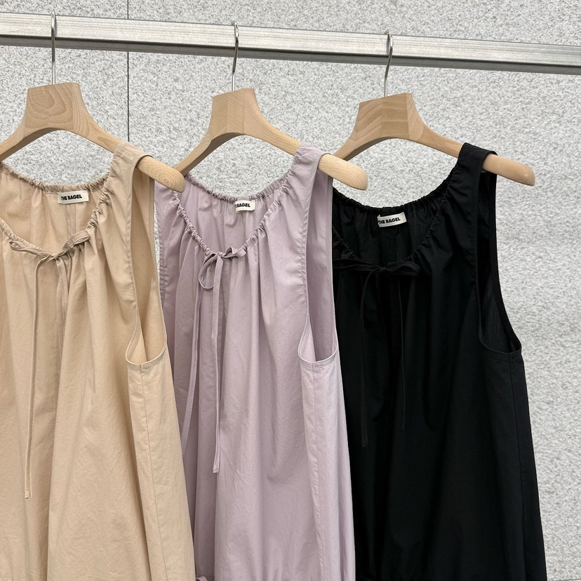 AT THE BAGEL韓國直郵女裝新款休閑熱賣時尚26春夏連衣裙AT THE BAGEL連衣裙