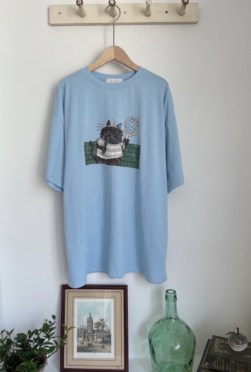 MINIQUEENS韓國東大門代購女士新品26春夏推薦職業時尚T恤MINIQUEENST恤圖色2