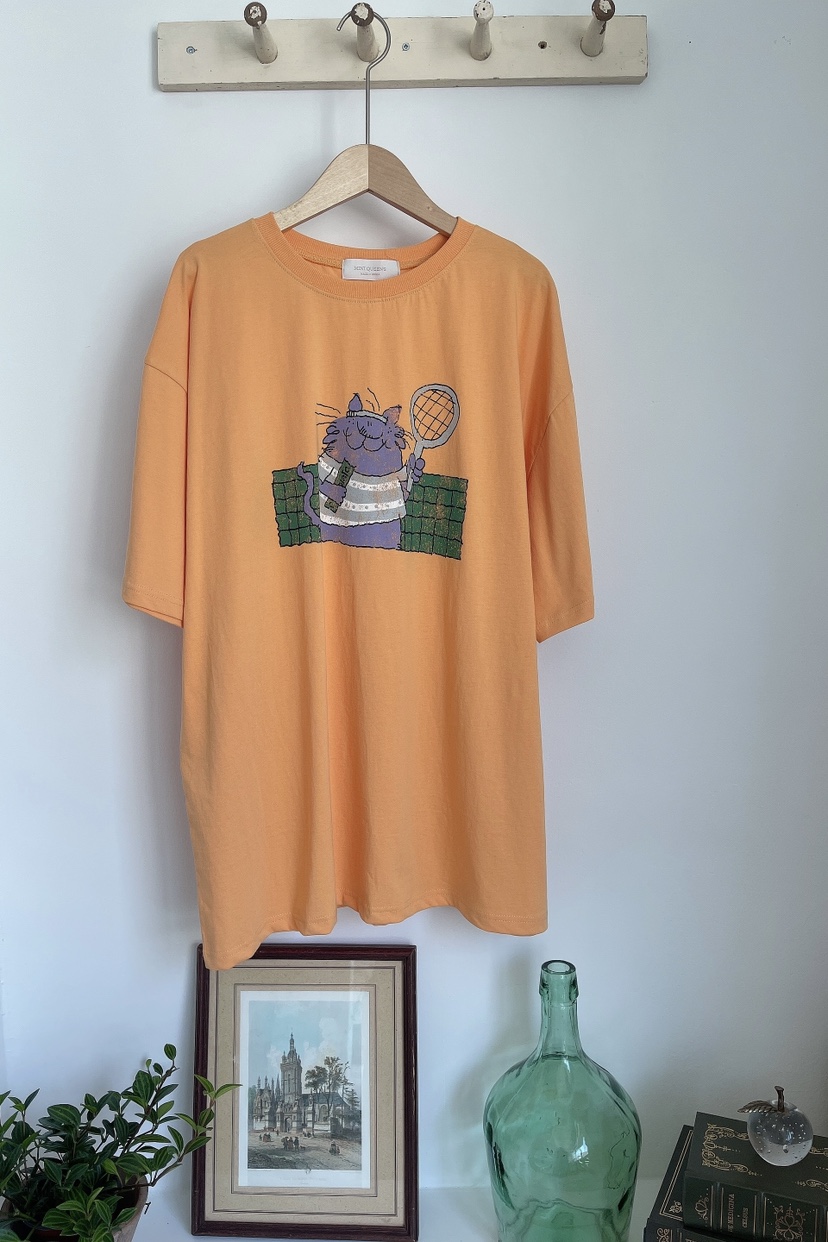 MINIQUEENS韓國東大門代購女士新品26春夏推薦職業時尚T恤MINIQUEENST恤圖色3