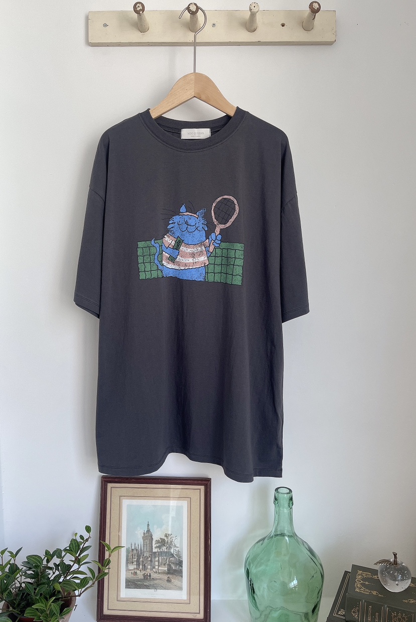 MINIQUEENS韓國東大門代購女士新品26春夏推薦職業時尚T恤MINIQUEENST恤圖色4