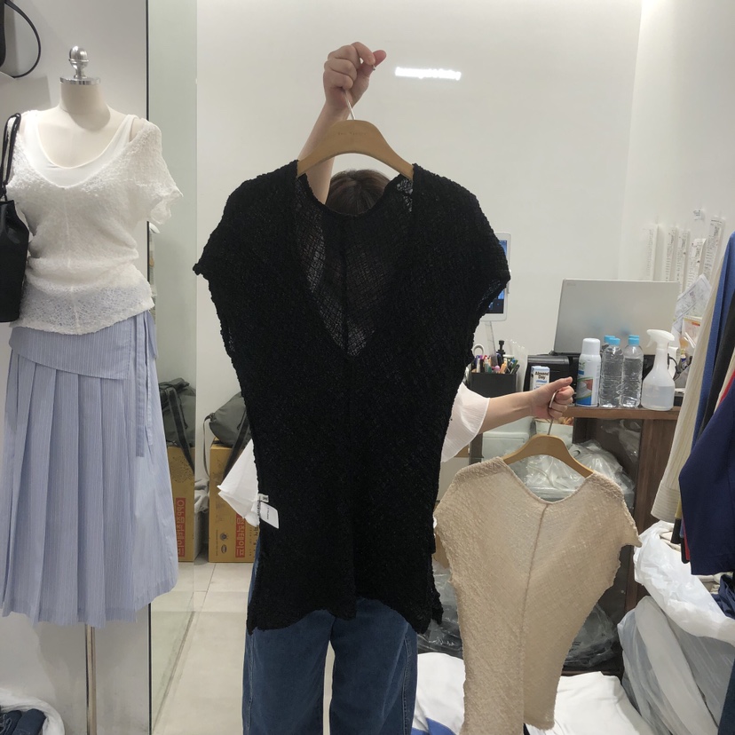 ANN MARGRET韓國東大門代購女裝新品26春夏T恤不含內搭GRETA.YT恤圖色3