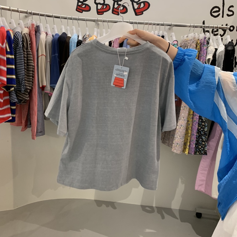 VENTI韓國代購女士新品職業人氣熱賣26春夏時尚T恤史努比VENTIT恤