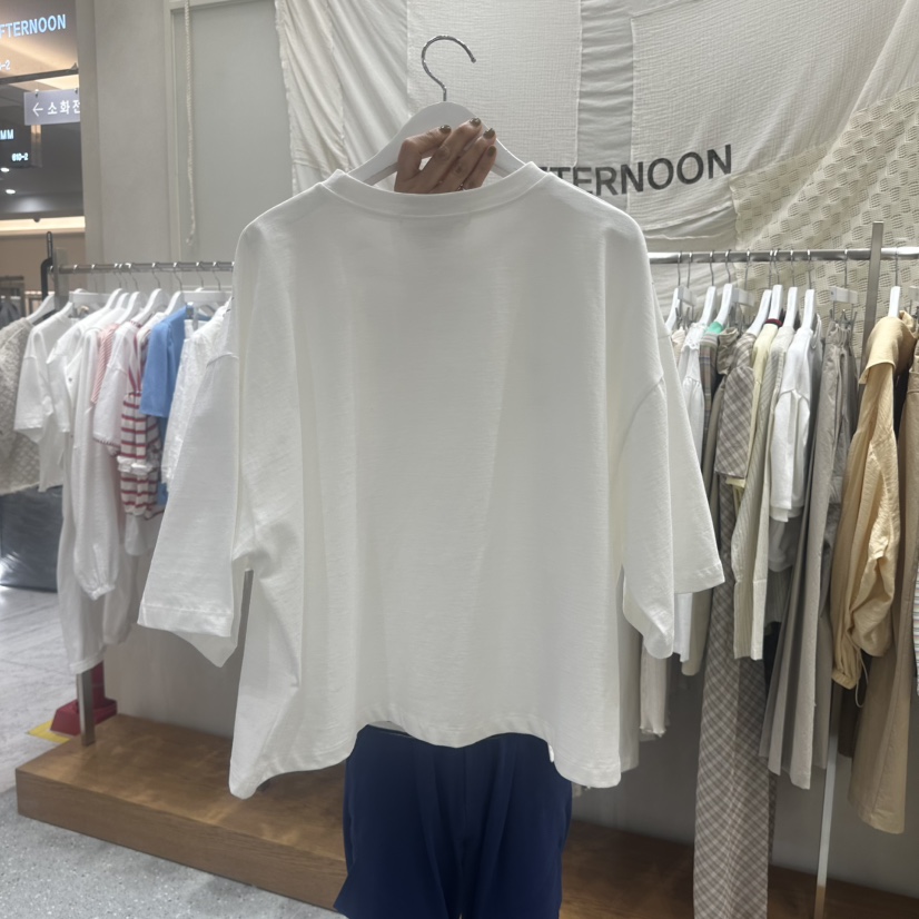 AFTERNOON韓國代購女士新品休閑人氣職業熱賣時尚26春夏T恤AFTERNOONT恤