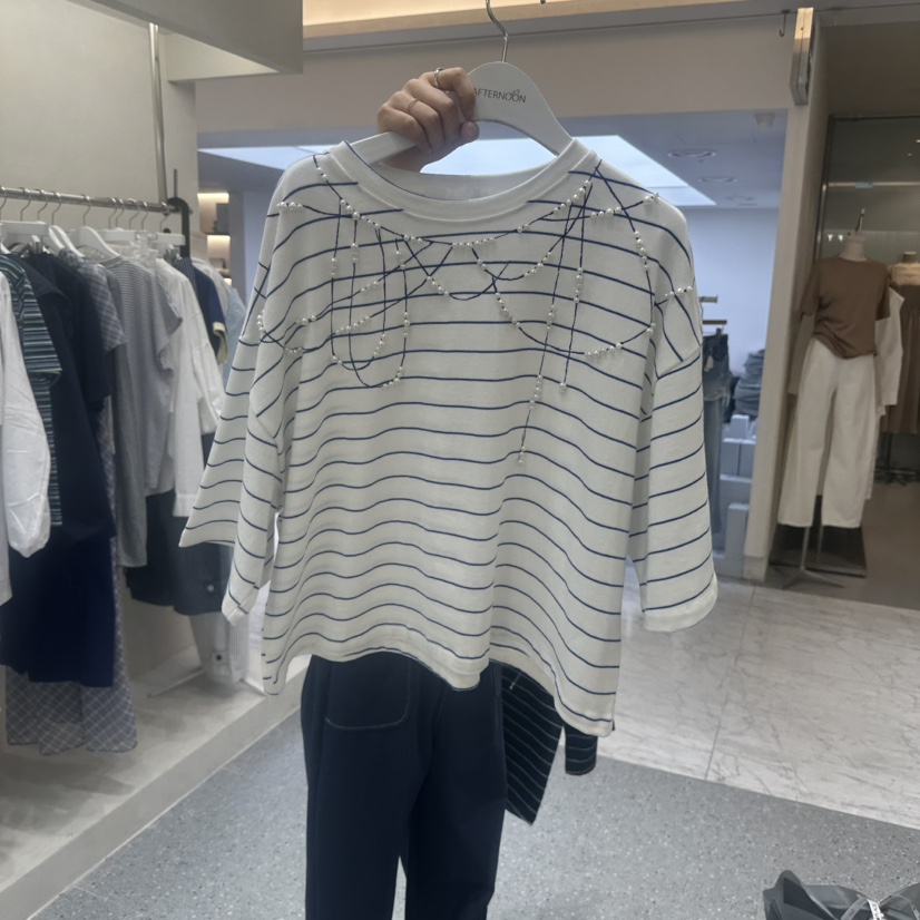 AFTERNOON韓國代購女士新品休閑人氣職業熱賣時尚26春夏T恤AFTERNOONT恤圖色3實際價格32000