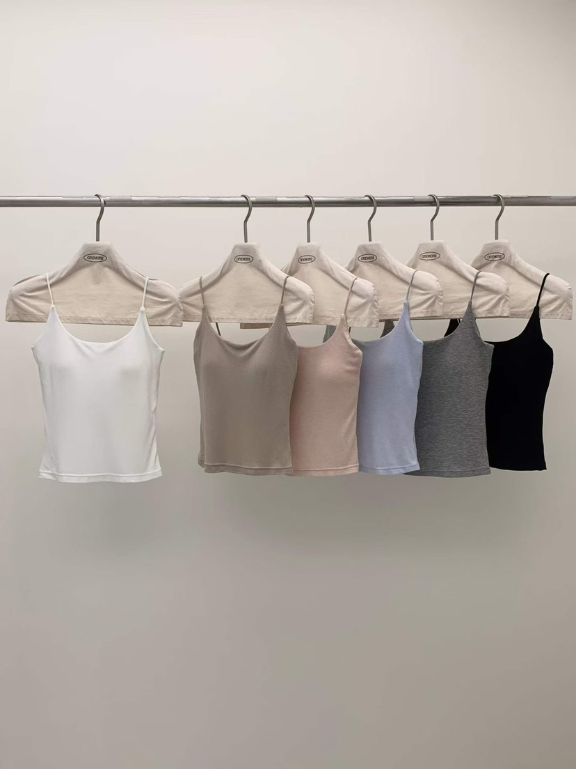 ONE MONE韓國東大門直郵女士新品熱賣職業休閑吊帶背心修身ONE MONE吊帶/背心圖色6左六色