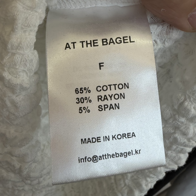 AT THE BAGEL韓國東大門直郵女士新款推薦時尚休閑人氣T恤AT THE BAGELT恤