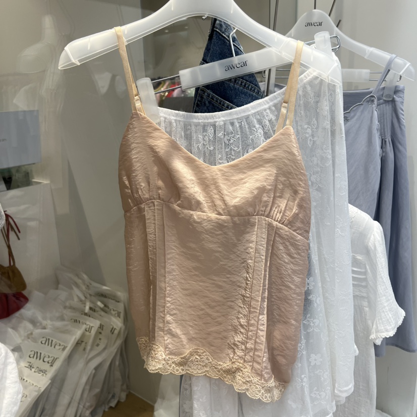 RUMIRU/AWEAR韓國東大門代購女裝新款休閑職業26春夏吊帶背心awear/RUMIRU吊帶/背心圖色2