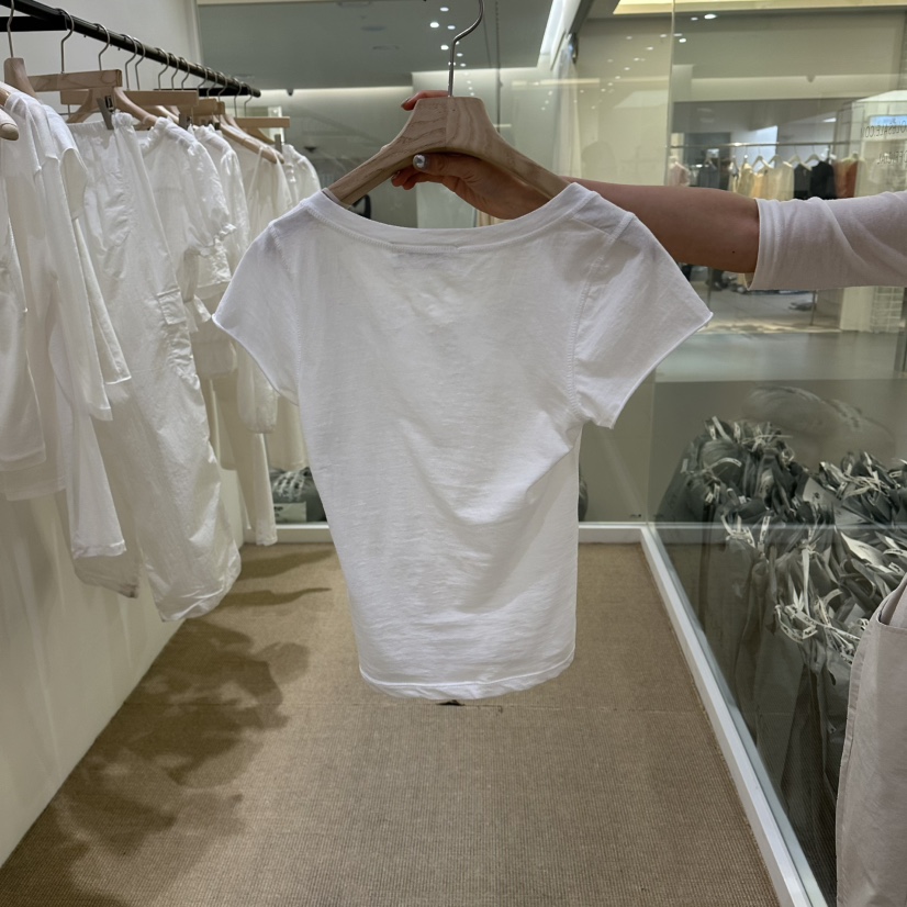 VEGETABLE韓國直郵女裝新款熱賣時尚26春夏推薦職業休閑T恤VEGETABLET恤