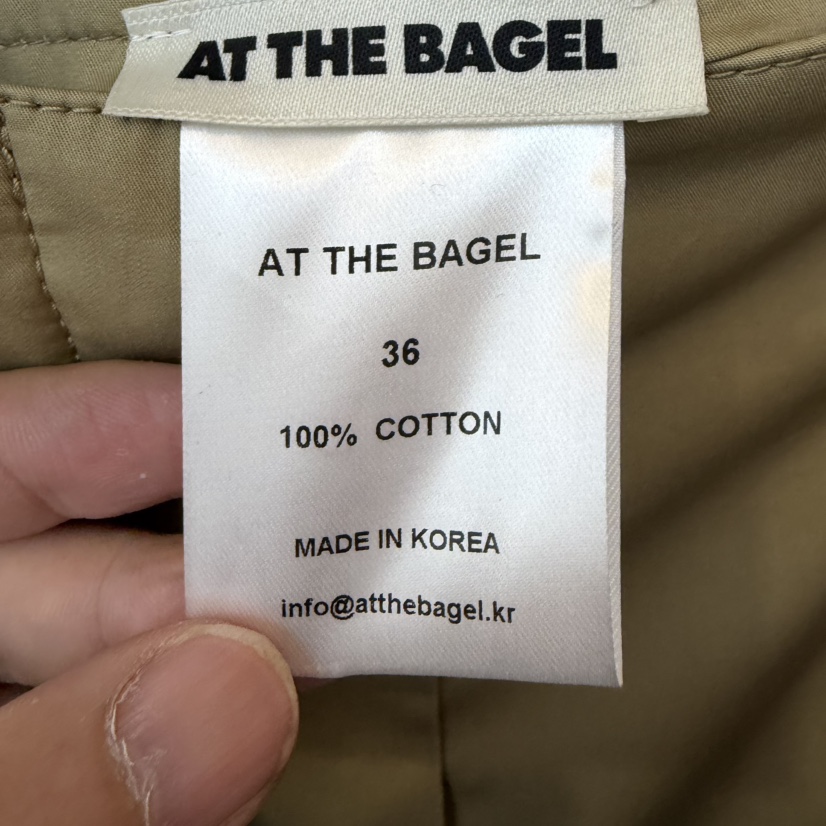 AT THE BAGEL韓國代購女裝新款休閑推薦26春夏時尚休閑褲AT THE BAGEL休閑褲