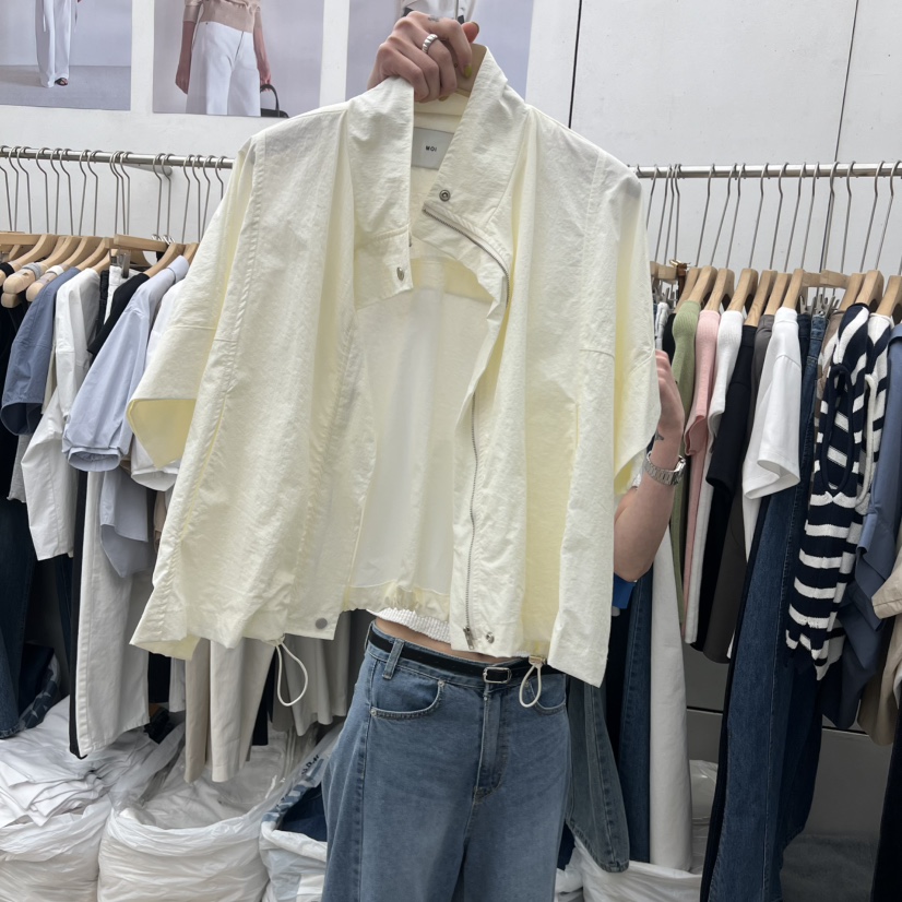 MOI-A韓國直郵實拍女裝新款職業休閑人氣26春夏推薦夾克MOI-A夾克圖色1