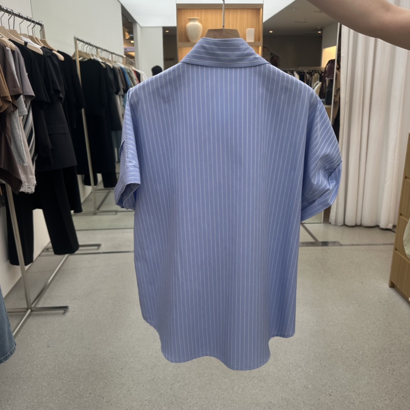 JUJU韓國直郵女裝新品26春夏熱賣休閑人氣職業襯衫蕾絲衫JUJU襯衫/蕾絲衫