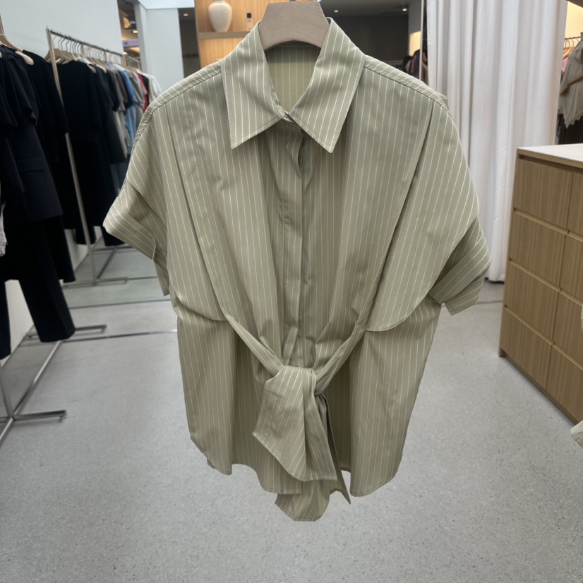 JUJU韓國直郵女裝新品26春夏熱賣休閑人氣職業襯衫蕾絲衫JUJU襯衫/蕾絲衫圖色2