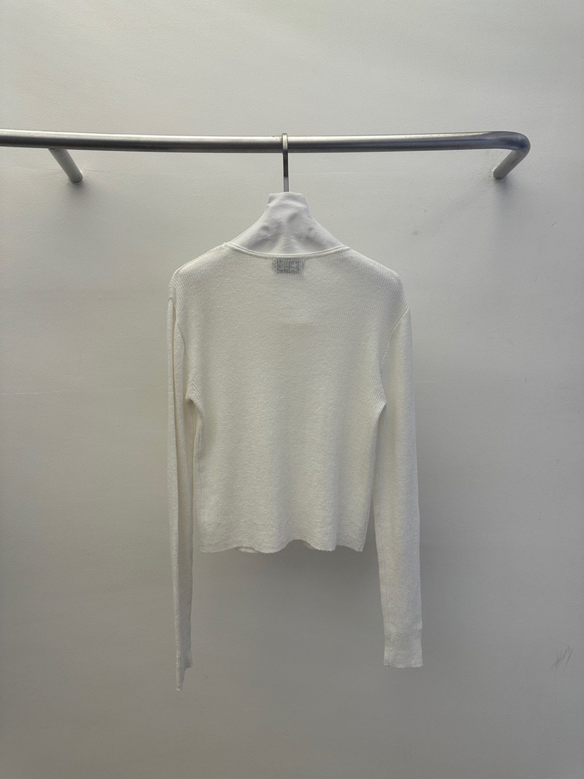 WIDA-P/RENEJ韓國東大門直郵女裝新款人氣針織衫亞麻開衫羅紋WIDA-P/RENEJ針織衫