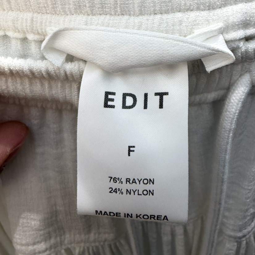 EDIT韓國代購女裝新品26春夏熱賣休閑推薦人氣時尚職業長裙EDIT長裙