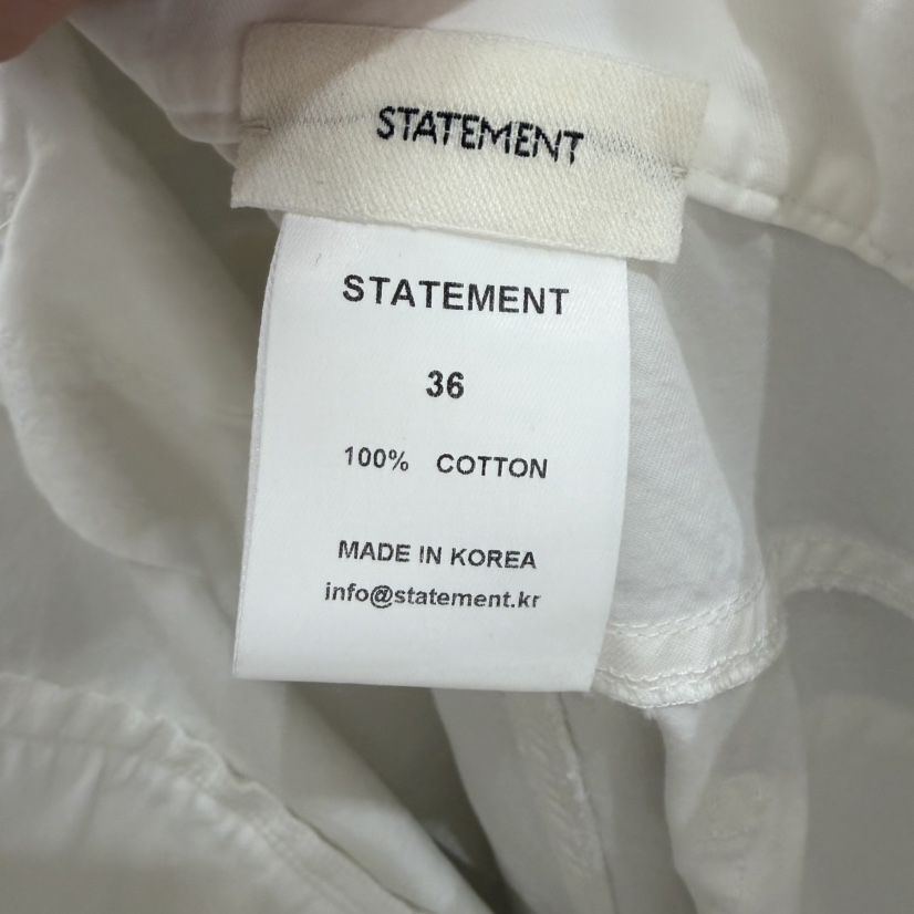 STATEMENT韓國直郵女士新品推薦人氣休閑熱賣26春夏休閑褲STATEMENT休閑褲