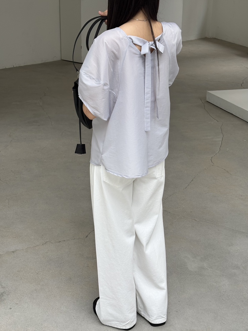 Verbena韓國直郵女裝新品熱賣推薦休閑襯衫蕾絲衫泡泡袖鏤空Verbena襯衫/蕾絲衫