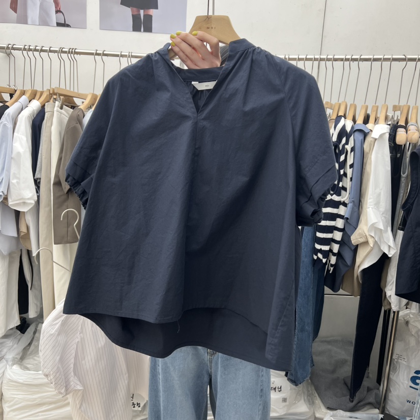 MOI-A韓國直郵女裝新款人氣熱賣26春夏推薦時尚襯衫蕾絲衫MOI-A襯衫/蕾絲衫圖色3