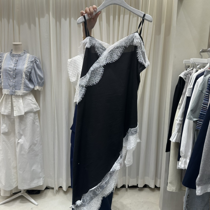 AFTERNOON韓國東大門直郵女裝新品推薦人氣熱賣連衣裙蕾絲AFTERNOON連衣裙圖色2