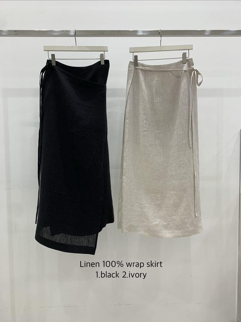 ARVE韓國東大門代購女裝新款時尚推薦26春夏休閑長裙亞麻布ARVE長裙