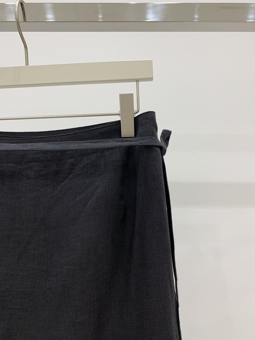 ARVE韓國東大門代購女裝新款時尚推薦26春夏休閑長裙亞麻布ARVE長裙