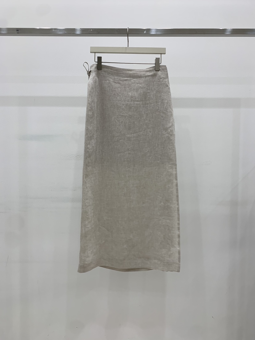 ARVE韓國東大門代購女裝新款時尚推薦26春夏休閑長裙亞麻布ARVE長裙