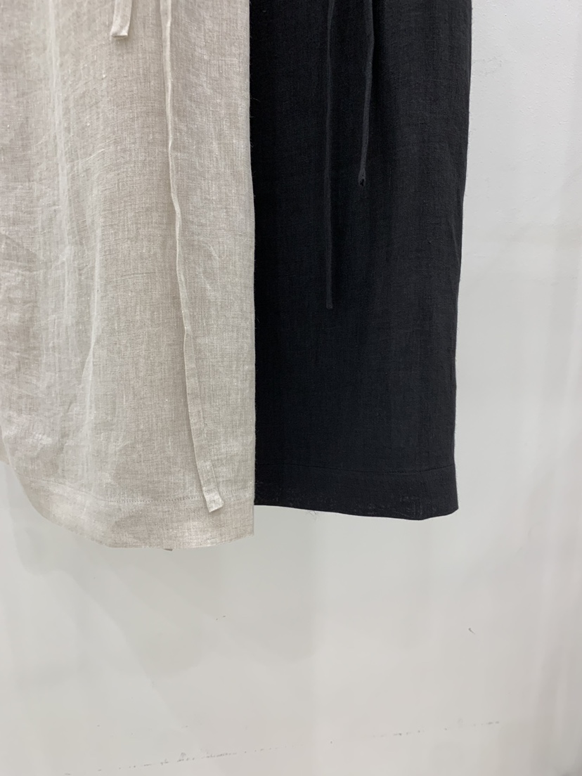 ARVE韓國東大門代購女裝新款時尚推薦26春夏休閑長裙亞麻布ARVE長裙