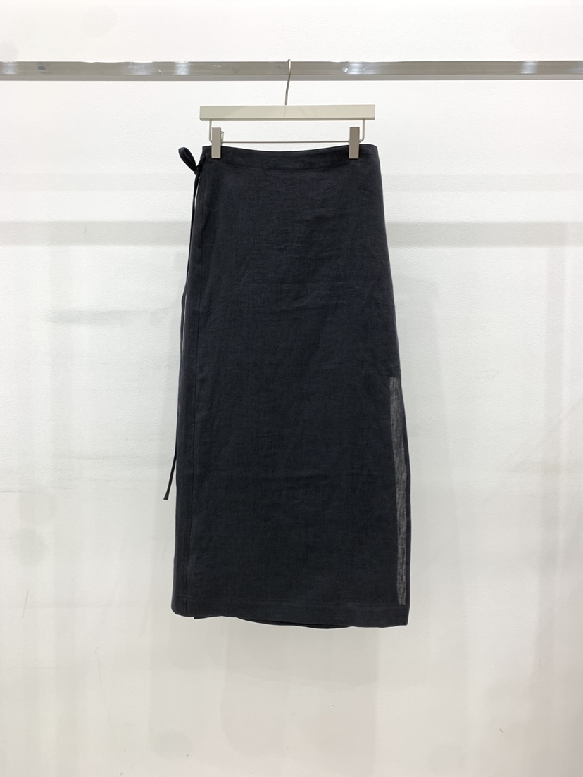 ARVE韓國東大門代購女裝新款時尚推薦26春夏休閑長裙亞麻布ARVE長裙圖色2