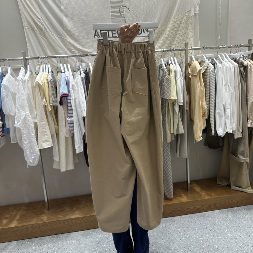 AFTERNOON韓國代購女士新品26春夏推薦時尚熱賣休閑褲燈籠AFTERNOON休閑褲