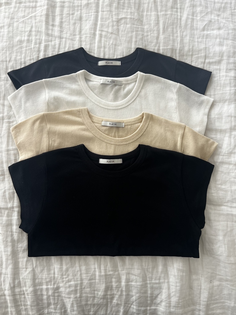 REGULARLY/PLACOR韓國直郵實拍女士新品26春夏職業休閑T恤REGULARLY/PLACORT恤