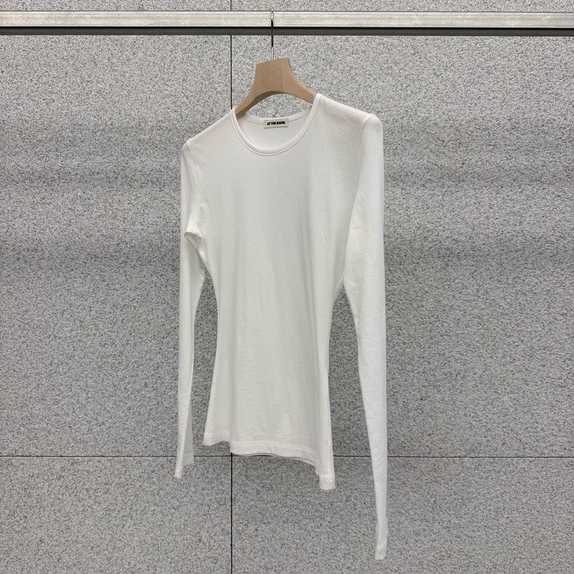 AT THE BAGEL韓國東大門代購女士新款休閑推薦人氣長袖T恤AT THE BAGEL長袖T恤圖色2