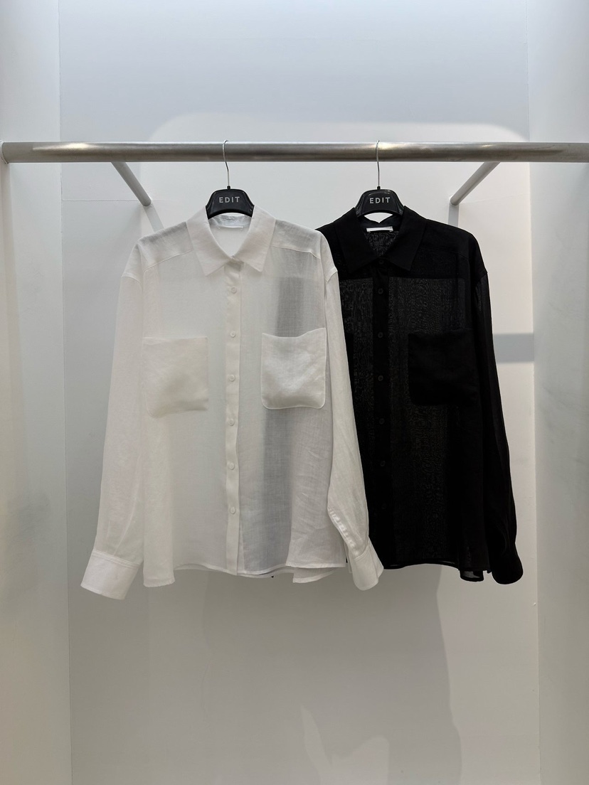 EDIT韓國東大門直郵女士新款職業時尚熱賣休閑襯衫蕾絲衫EDIT襯衫/蕾絲衫