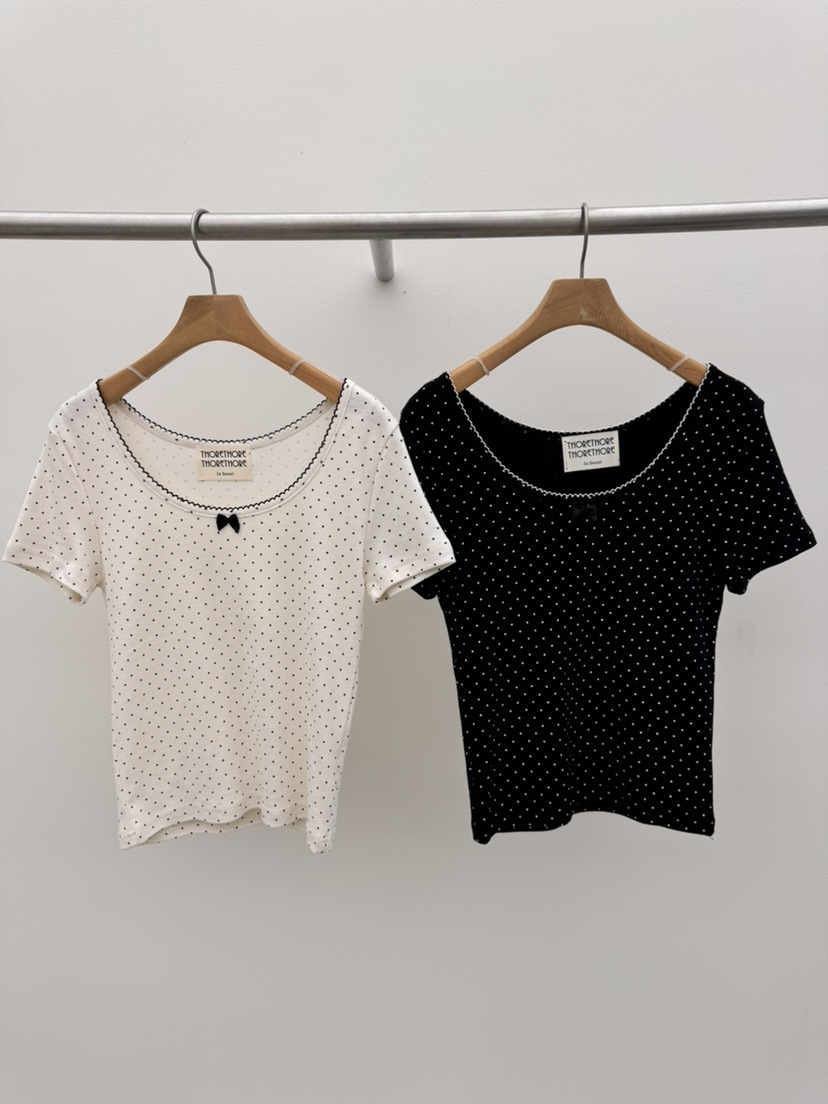 THORE韓國直郵實拍女士新品時尚26春夏推薦人氣熱賣職業T恤THORET恤