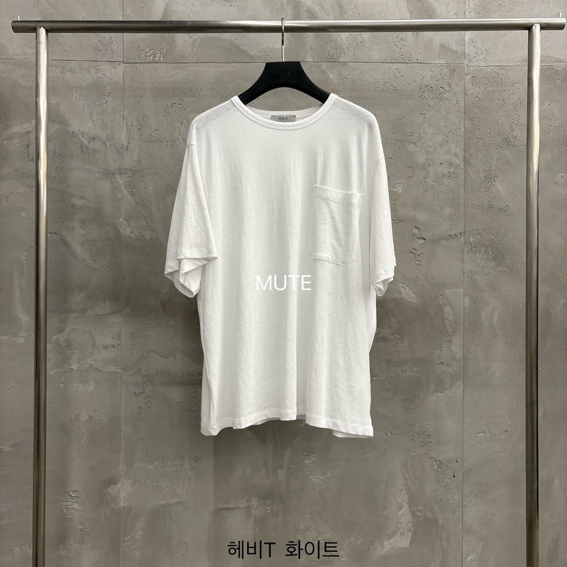 MUTE-P韓國直郵實拍女士新品26春夏熱賣休閑職業人氣T恤MUTET恤圖色1