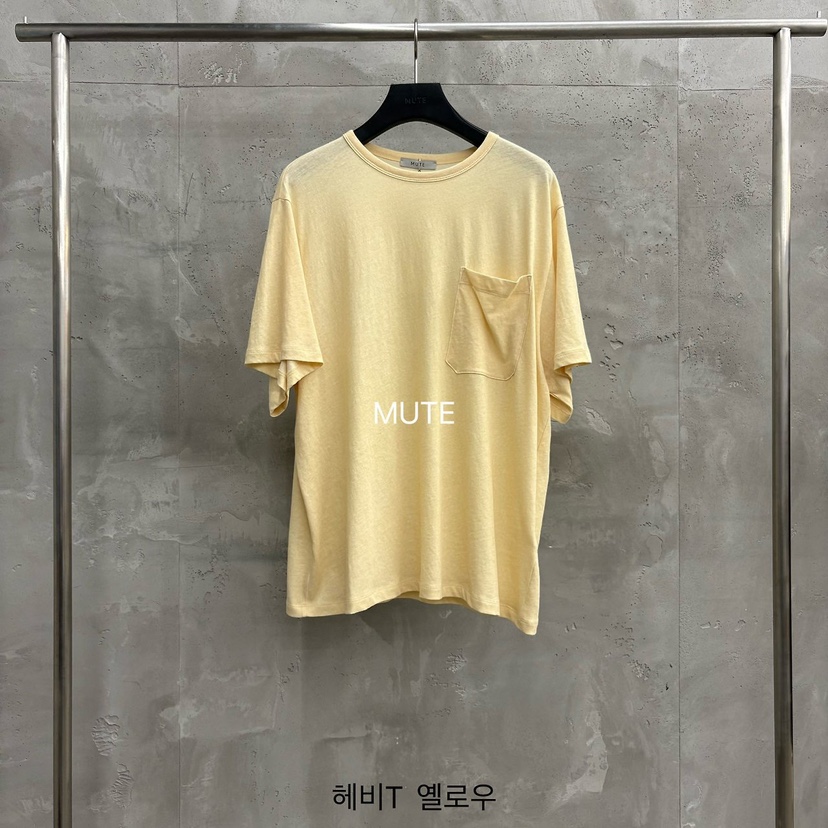 MUTE-P韓國直郵實拍女士新品26春夏熱賣休閑職業人氣T恤MUTET恤圖色5