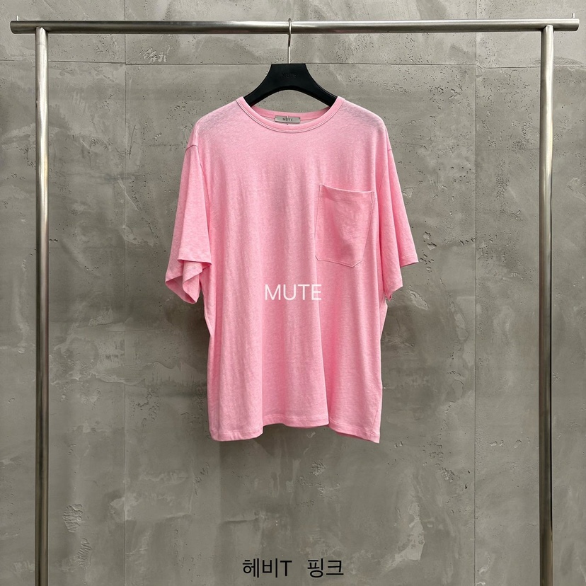 MUTE-P韓國直郵實拍女士新品26春夏熱賣休閑職業人氣T恤MUTET恤圖色6