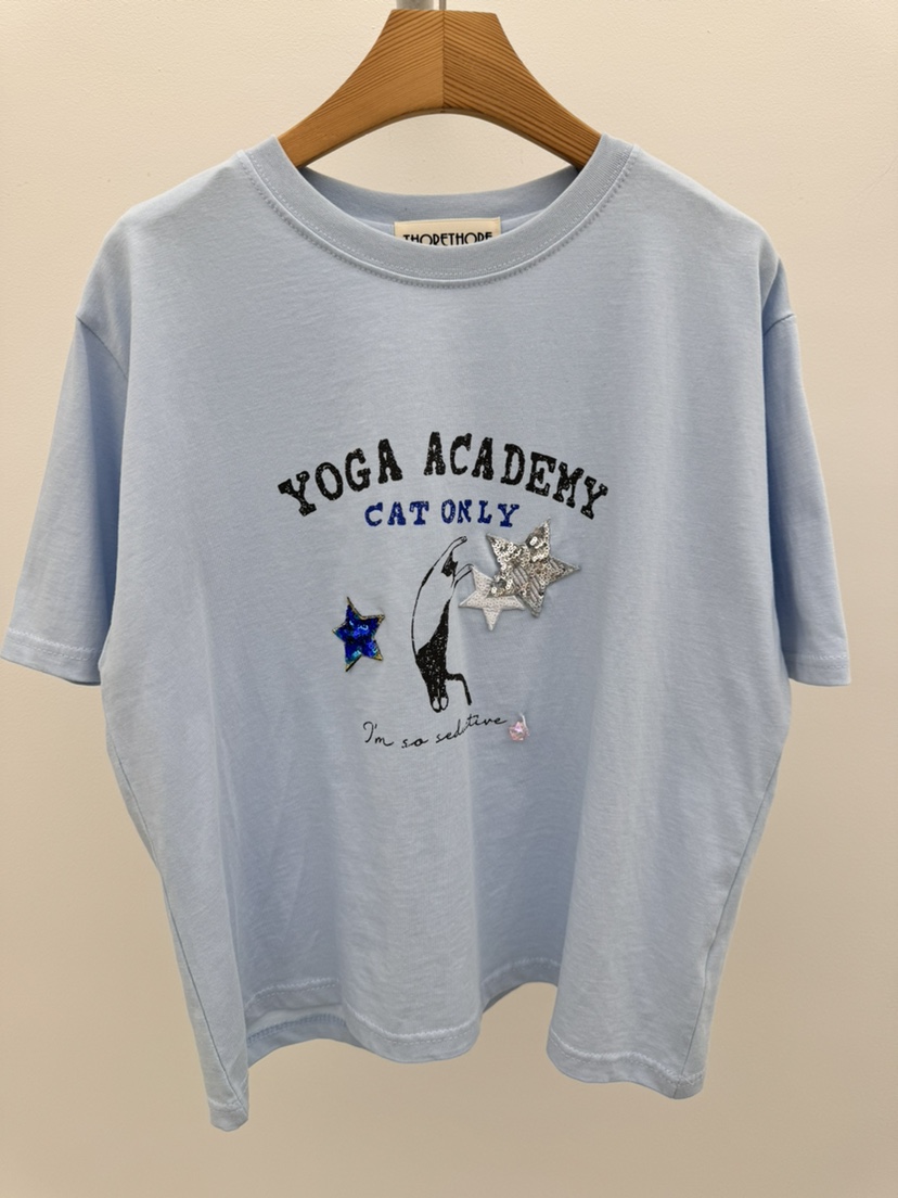 THORE韓國直郵實拍女裝新品時尚26春夏職業休閑人氣推薦T恤THORET恤圖色2