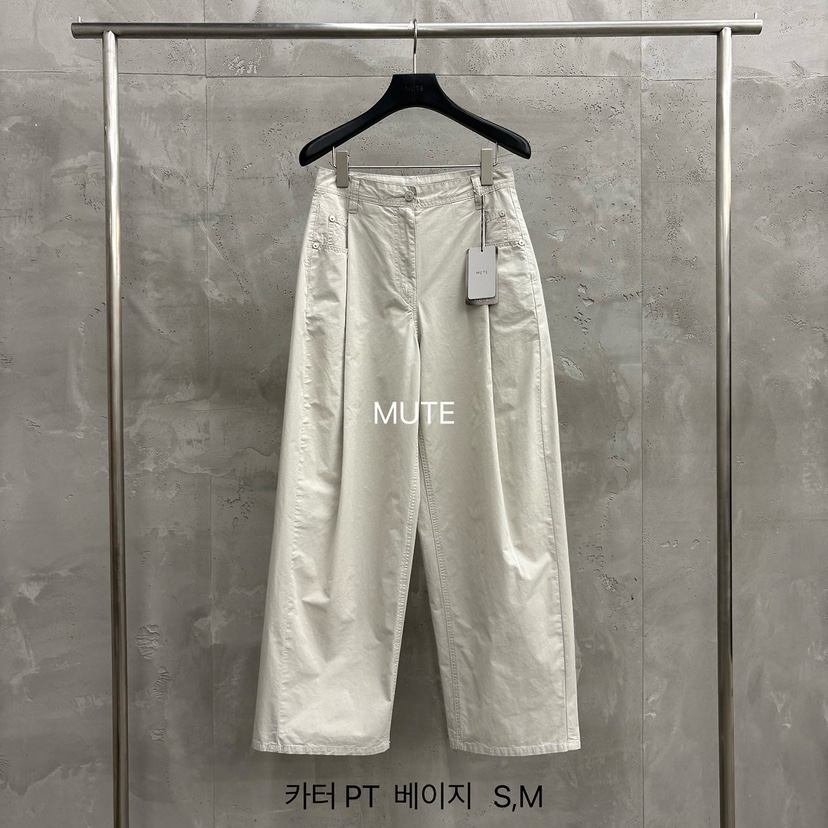 MUTE-P韓國直郵女士新款時尚職業26春夏休閑推薦熱賣休閑褲MUTE休閑褲圖色3