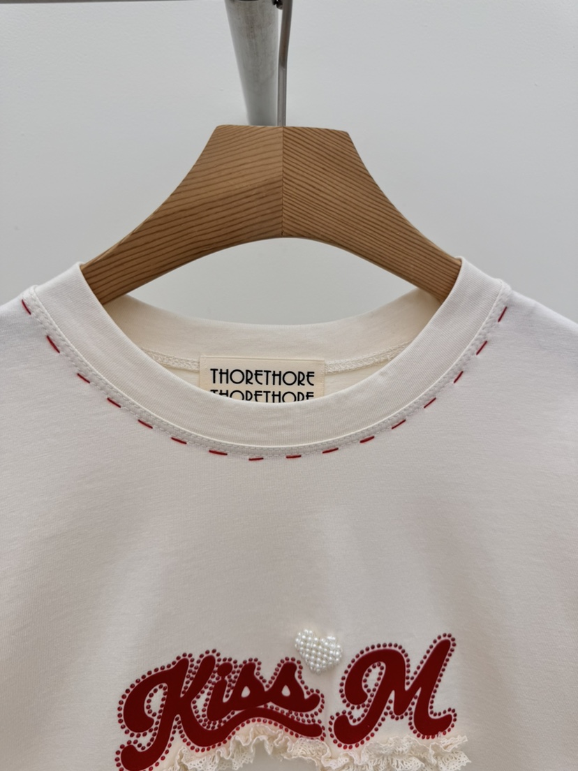THORE韓國直郵女士新品休閑時尚人氣推薦熱賣職業26春夏T恤THORET恤