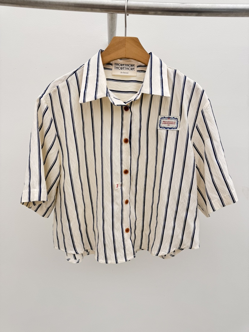 THORE韓國直郵女士新款時尚熱賣人氣休閑推薦26春夏襯衫蕾絲衫THORE襯衫/蕾絲衫圖色1