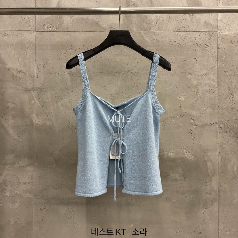 MUTE-P韓國東大門直郵女裝新款熱賣時尚人氣休閑吊帶背心MUTE吊帶/背心圖色3