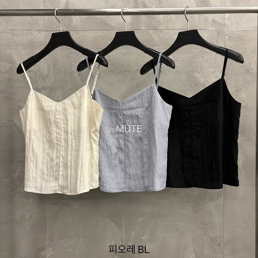 MUTE-P韓國直郵女裝新款推薦26春夏熱賣人氣休閑吊帶背心MUTE吊帶/背心