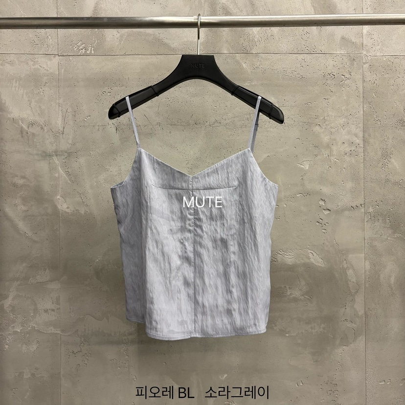 MUTE-P韓國直郵女裝新款推薦26春夏熱賣人氣休閑吊帶背心MUTE吊帶/背心圖色2