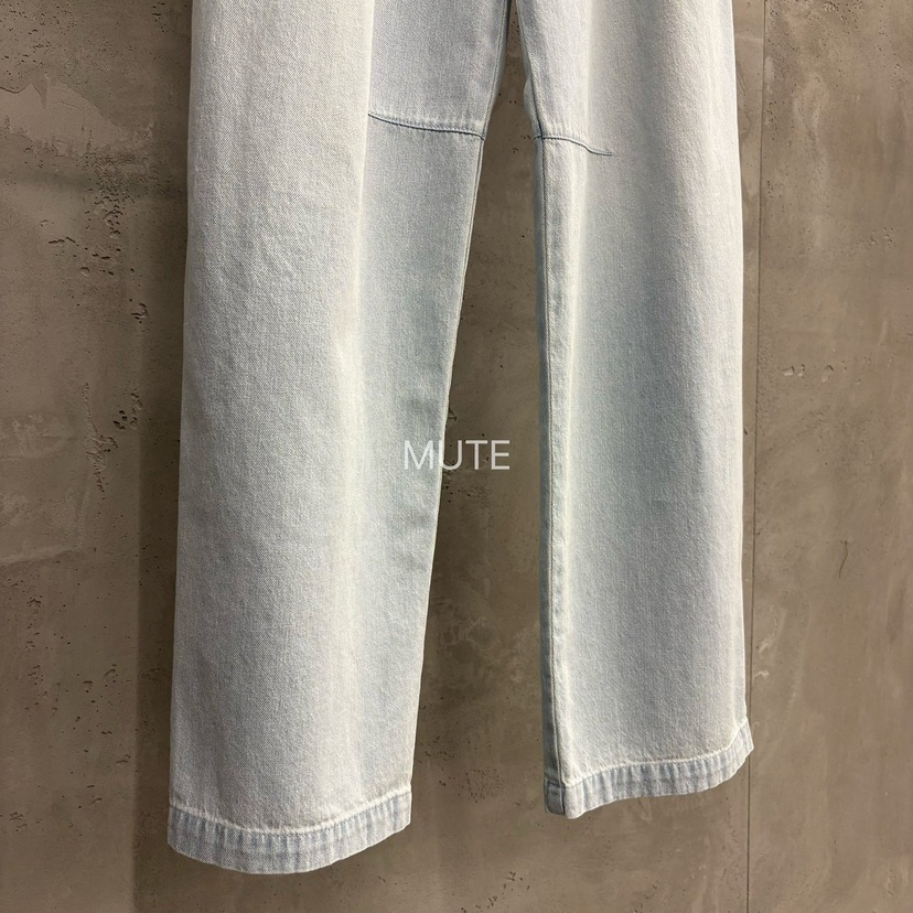 MUTE-P韓國東大門代購女裝新品休閑熱賣時尚職業26春夏牛仔褲MUTE牛仔褲